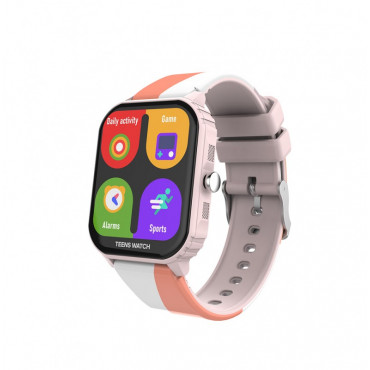 Smartwatch/Relógio Lekus R-Start - Laranja e Branco