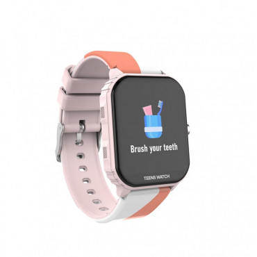 Smartwatch/Relógio Lekus R-Start - Laranja e Branco