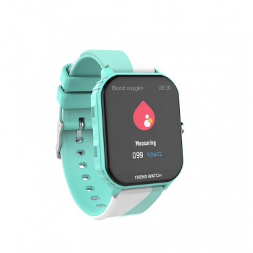 Smartwatch/Relógio Lekus R-Start - Turquesa e Branco