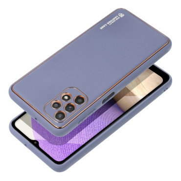 Capa Samsung A12 Leather Lavanda